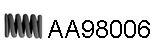  VENEPORTE part AA98006 Spring, exhaust pipe