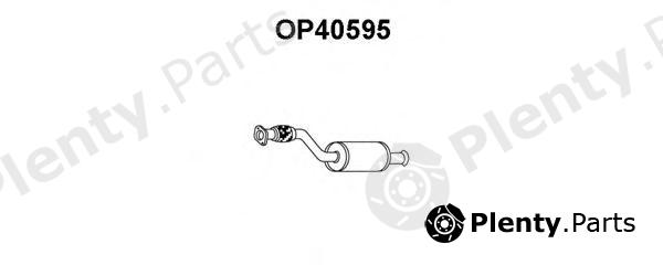  VENEPORTE part OP40595 Front Silencer