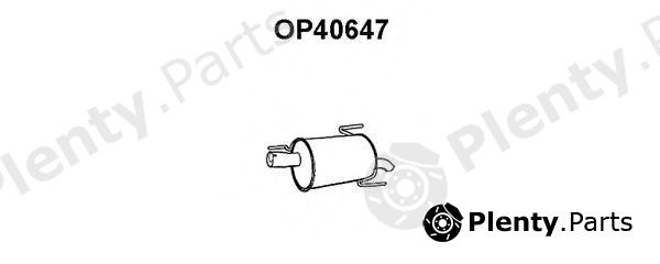  VENEPORTE part OP40647 End Silencer