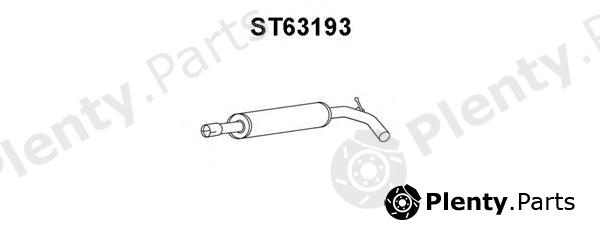  VENEPORTE part ST63193 Front Silencer