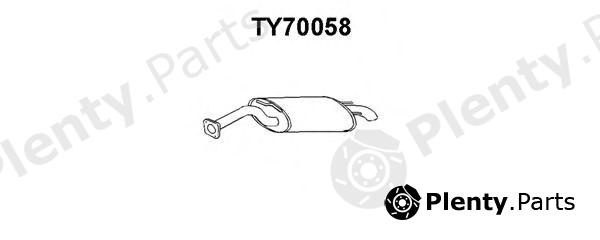  VENEPORTE part TY70058 End Silencer