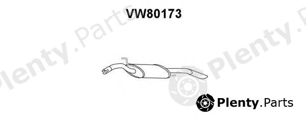  VENEPORTE part VW80173 End Silencer