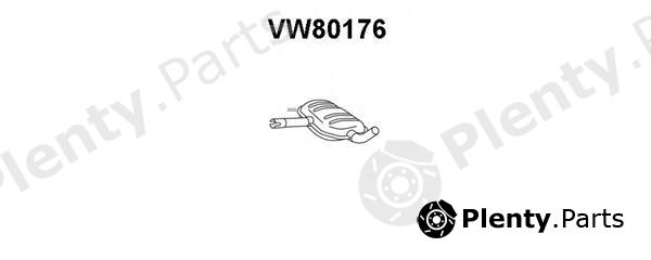  VENEPORTE part VW80176 Middle Silencer