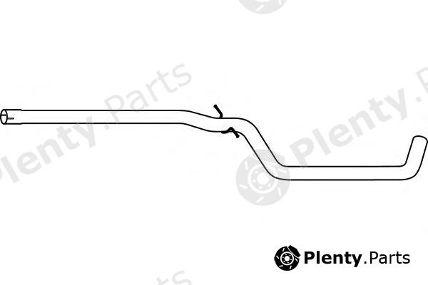  FENNO part P7587 Exhaust Pipe