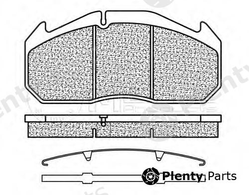  MEYLE part 0252911328 Brake Pad Set, disc brake