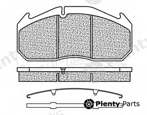  MEYLE part 0252911428 Brake Pad Set, disc brake
