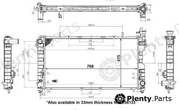 NRF part 53156 Radiator, engine cooling