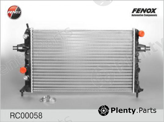  FENOX part RC00058 Radiator, engine cooling