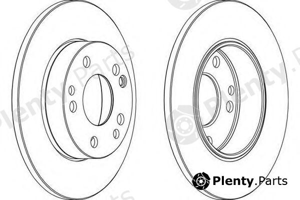  WAGNER part WGR00531 Brake Disc