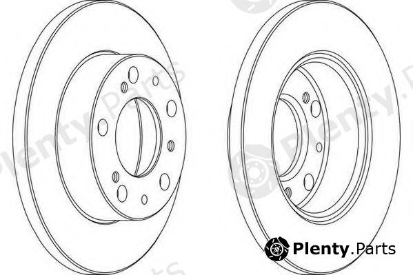  WAGNER part WGR0063-1 (WGR00631) Brake Disc