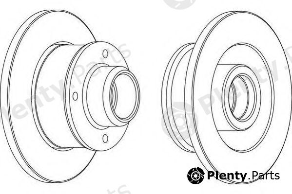  WAGNER part WGR01371 Brake Disc