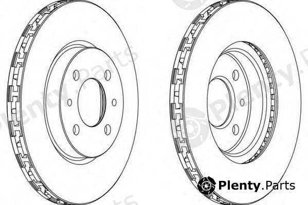  WAGNER part WGR0762-1 (WGR07621) Brake Disc