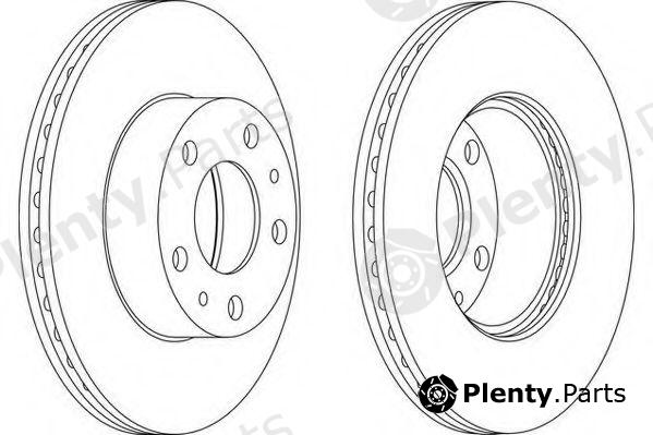  WAGNER part WGR0767-1 (WGR07671) Brake Disc
