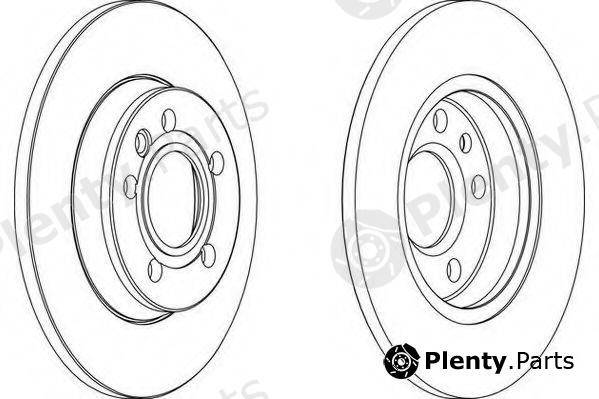  WAGNER part WGR10121 Brake Disc