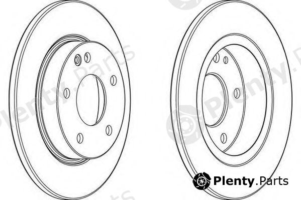  WAGNER part WGR10341 Brake Disc