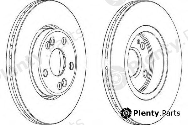  WAGNER part WGR1123-1 (WGR11231) Brake Disc