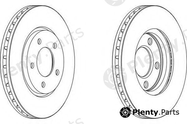  WAGNER part WGR1214-1 (WGR12141) Brake Disc