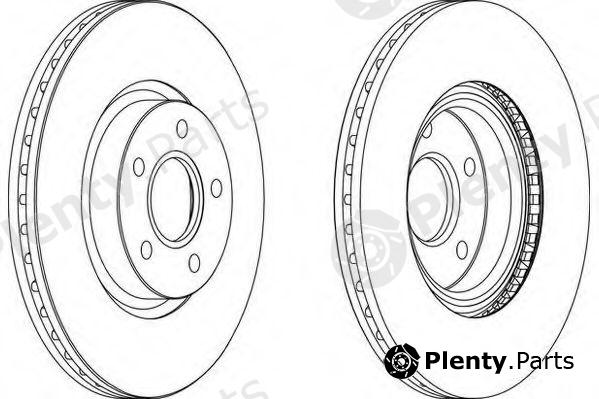  WAGNER part WGR12251 Brake Disc