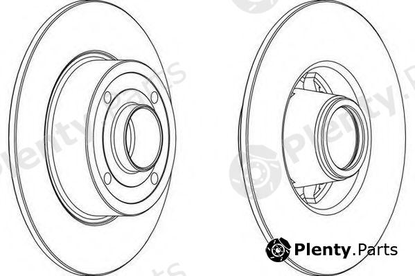  WAGNER part WGR13691 Brake Disc