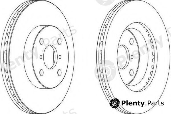  WAGNER part WGR1587-1 (WGR15871) Brake Disc
