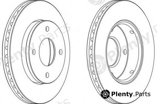  WAGNER part WGR16211 Brake Disc