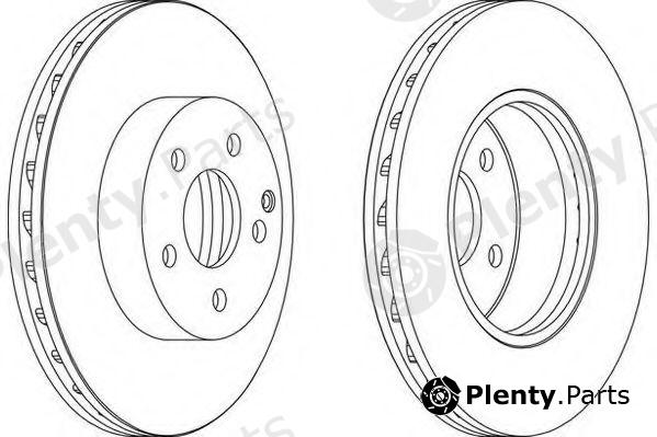  WAGNER part WGR16901 Brake Disc