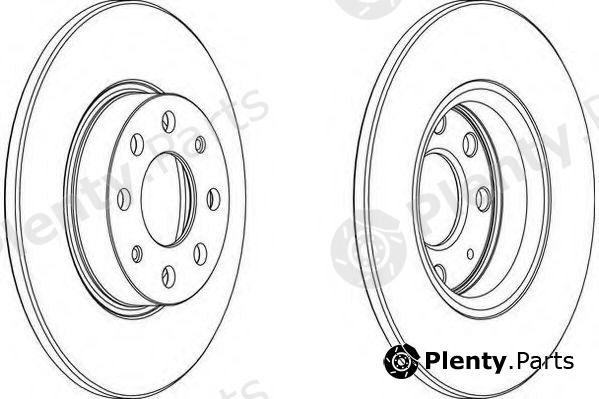  WAGNER part WGR17841 Brake Disc