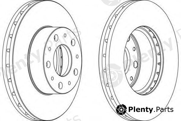  WAGNER part WGR1800-1 (WGR18001) Brake Disc