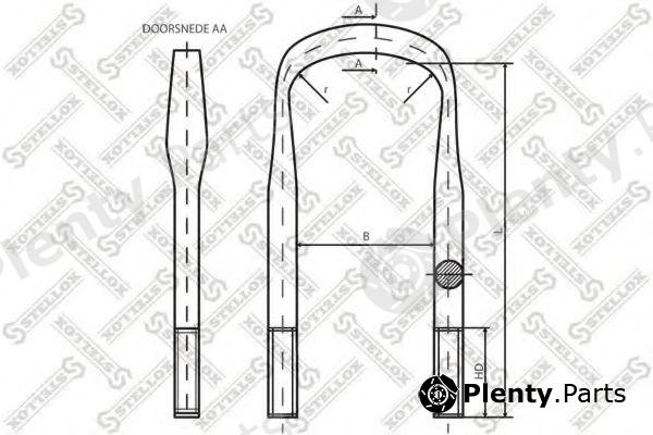  STELLOX part 84-64215-SX (8464215SX) Spring Clamp