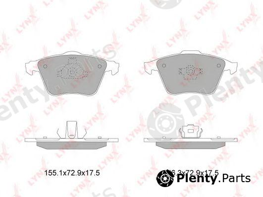  LYNXauto part BD-7819 (BD7819) Brake Pad Set, disc brake