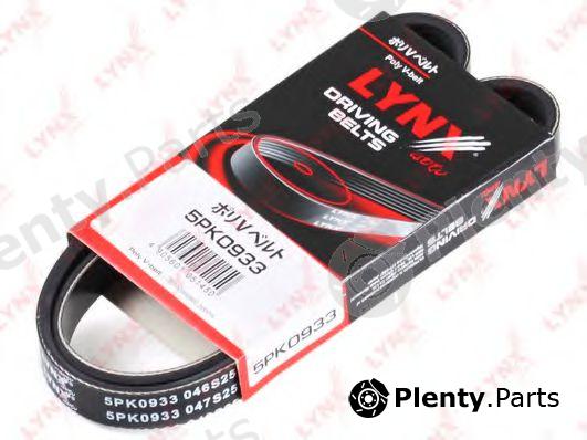  LYNXauto part 5PK0933 V-Ribbed Belts