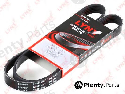 LYNXauto part 6PK1195 V-Ribbed Belts