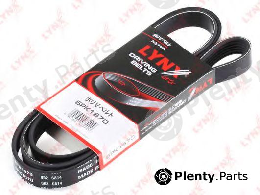  LYNXauto part 6PK1670 V-Ribbed Belts