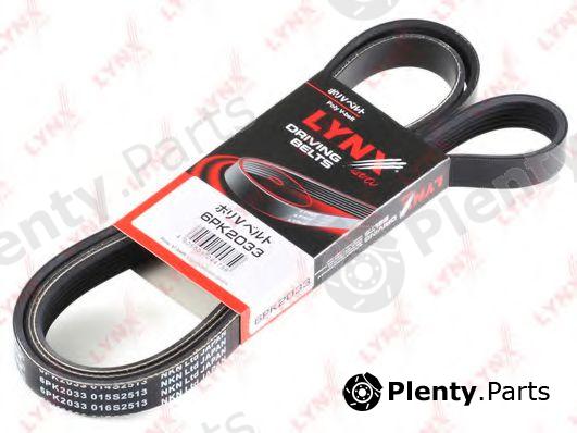  LYNXauto part 6PK2033 V-Ribbed Belts