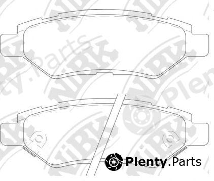  NiBK part PN51007 Brake Pad Set, disc brake