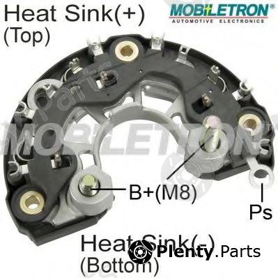  MOBILETRON part RB116H Rectifier, alternator
