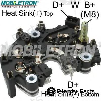  MOBILETRON part RB122H Rectifier, alternator