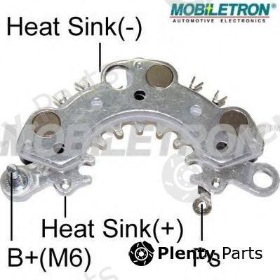  MOBILETRON part RH103 Rectifier, alternator