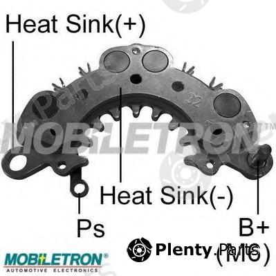  MOBILETRON part RH83 Rectifier, alternator