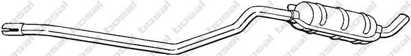 BOSAL part 287-749 (287749) Middle Silencer