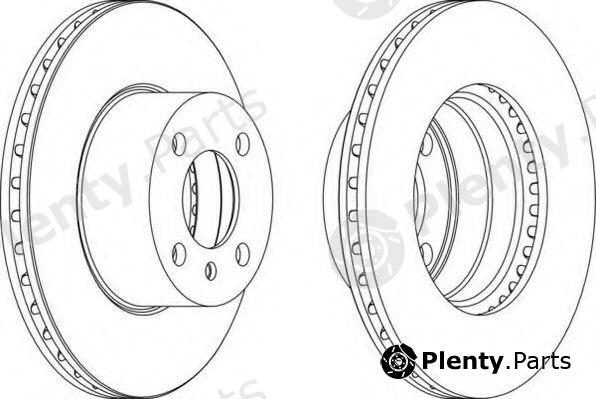  FERODO part DDF1651 Brake Disc