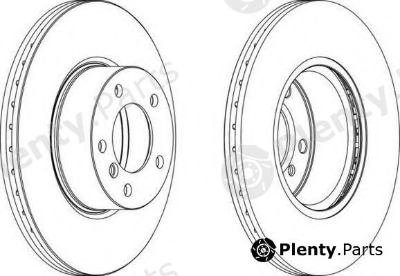  FERODO part DDF1717 Brake Disc