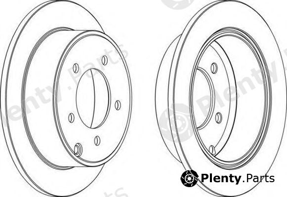  FERODO part DDF1762 Brake Disc