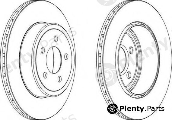  FERODO part DDF1766 Brake Disc