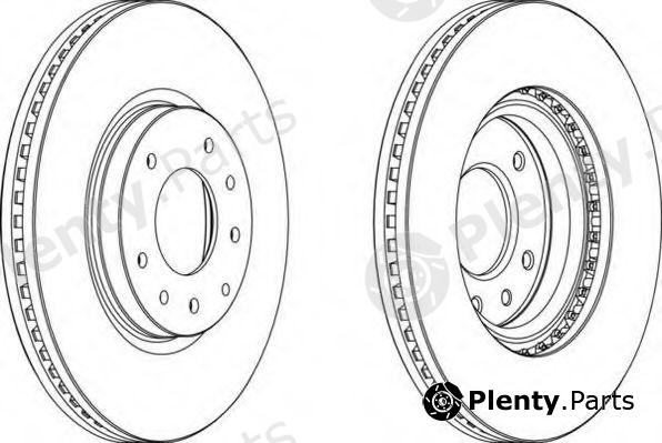  FERODO part DDF1768 Brake Disc