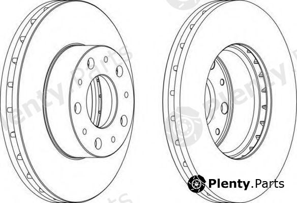  FERODO part DDF1800-1 (DDF18001) Brake Disc