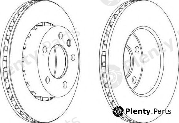  FERODO part DDF188 Brake Disc