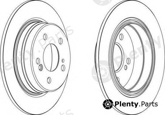  FERODO part DDF224 Brake Disc