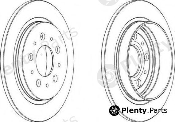  FERODO part DDF241 Brake Disc