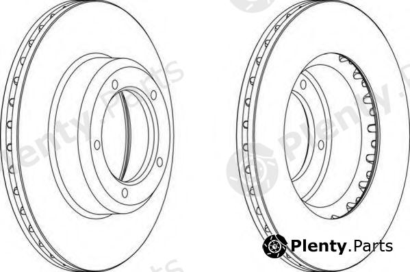  FERODO part DDF262 Brake Disc